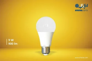 لامپ ال ای دی حبابی 9 وات افراتاب مدل AF-B-0901-9W سرپیچ E27